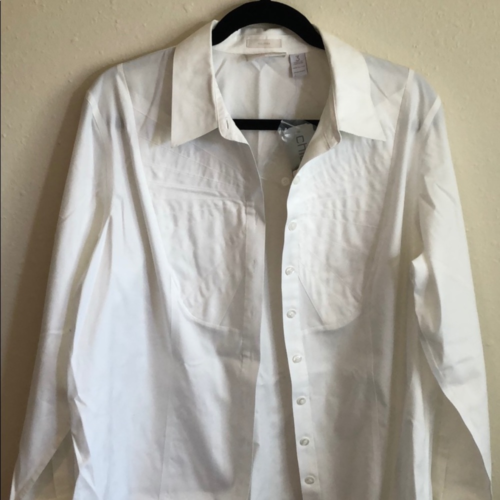 White Button-Up